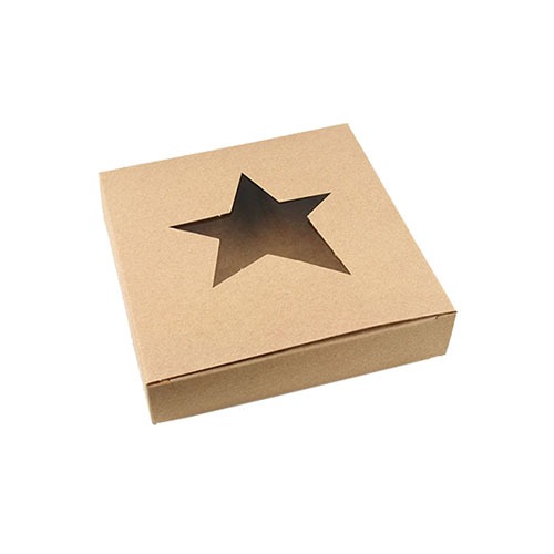 star die cut boxes