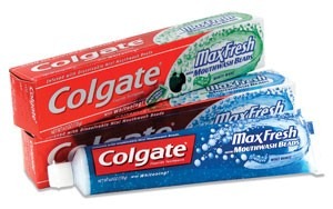 Colgate packaging box