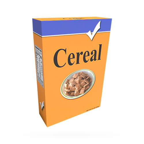 Printed Cereal Boxes UK