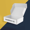 white mailer packaging boxes