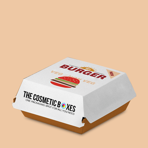 printed burger packaging box