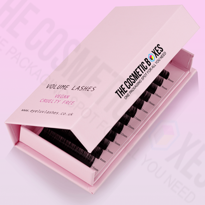 Printed lash extensions boxes UK