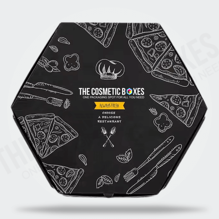 Printed Round Pizza Boxes-