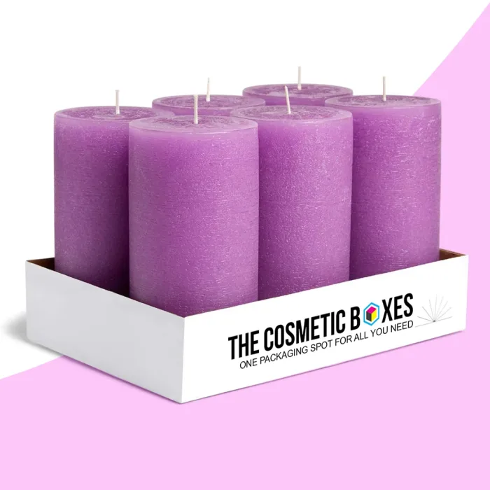Custom Pillar Candle Boxes
