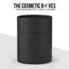 Luxury black tube packaging