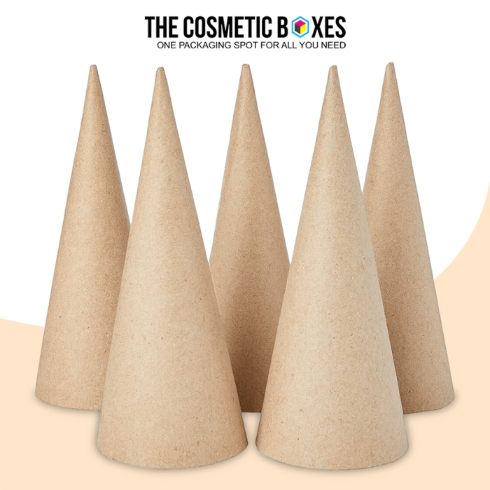 luxury Paper Mache Cones