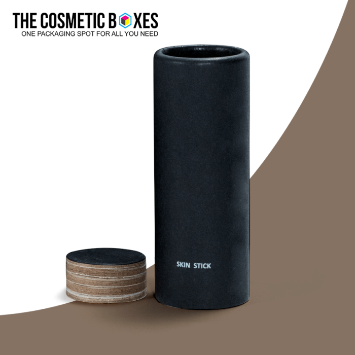 Luxury lip balm tube packaging